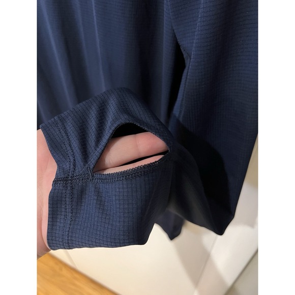 NWT DSG Men's Stride Long Sleeve Run Tee Navy Blue Athletic Size Large Polyester - Picture 3 of 6